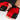 Kid's Cycling Gloves 500 - Red