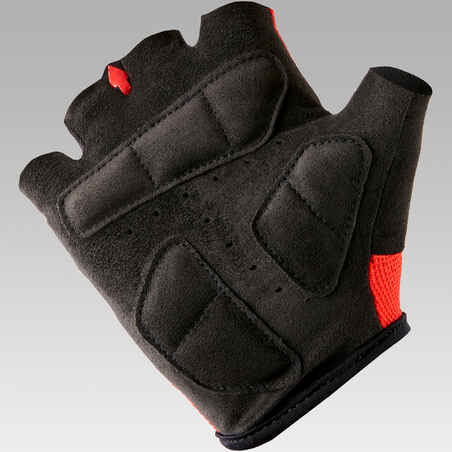 500 Kid's Cycling Gloves - Red