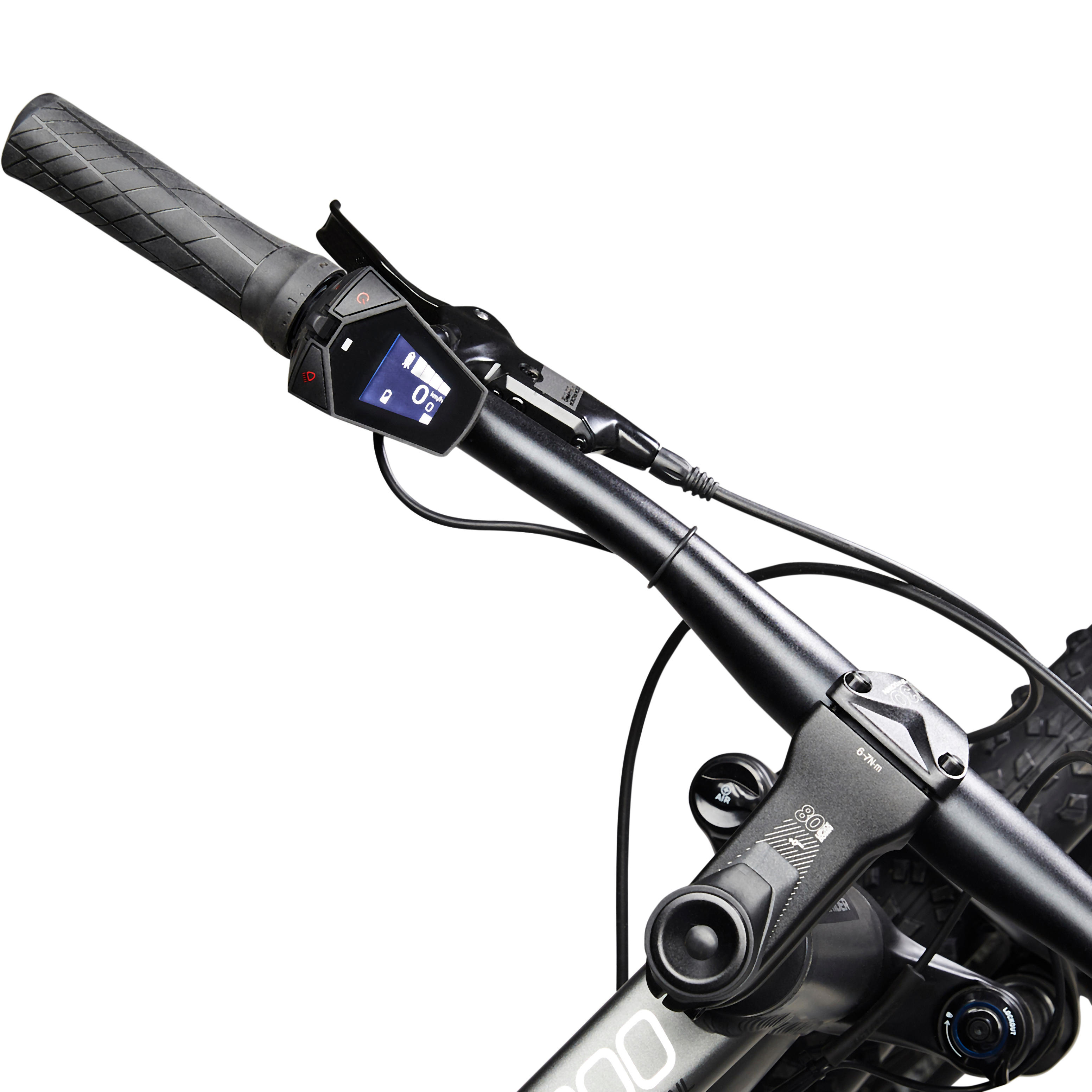 27.5+ Inch Electric Mountain Bike E-ST 900 - Grey - Decathlon
