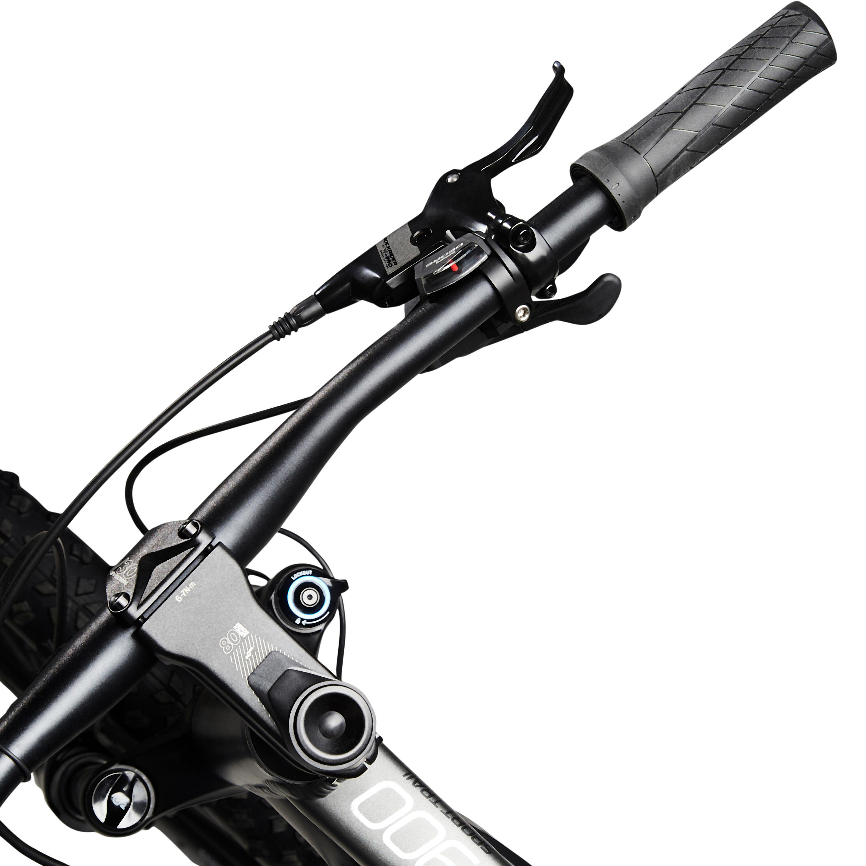 27.5"+ Electric Semi-Rigid MTB Bike E-ST 900 - Grey 4/11
