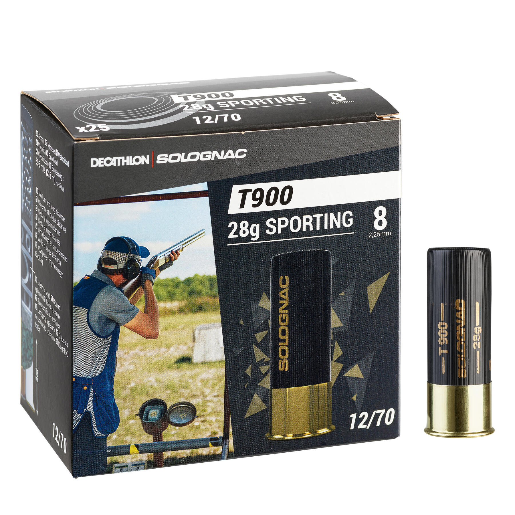 Nouvelle cartouche Solognac T900 28g pour le Compak Sporting