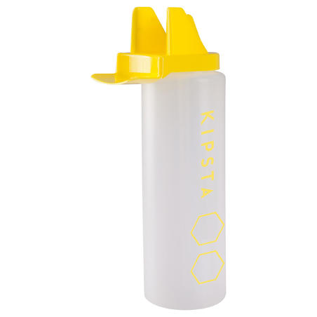 Гігієнічна пляшка для води, 1 л - Біла/Жовта
