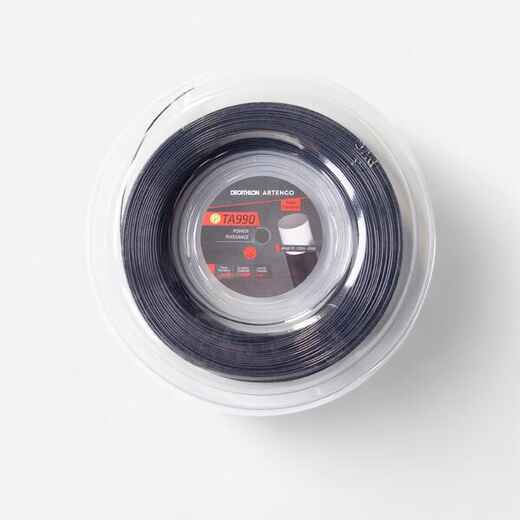 
      1.27 mm Monofilament Tennis Strings TA 990 Power 200 m Reel - Black
  