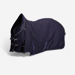 COUVERTURE EQUITATION ECURIE CHEVAL ET PONEY STABLE 400 marine