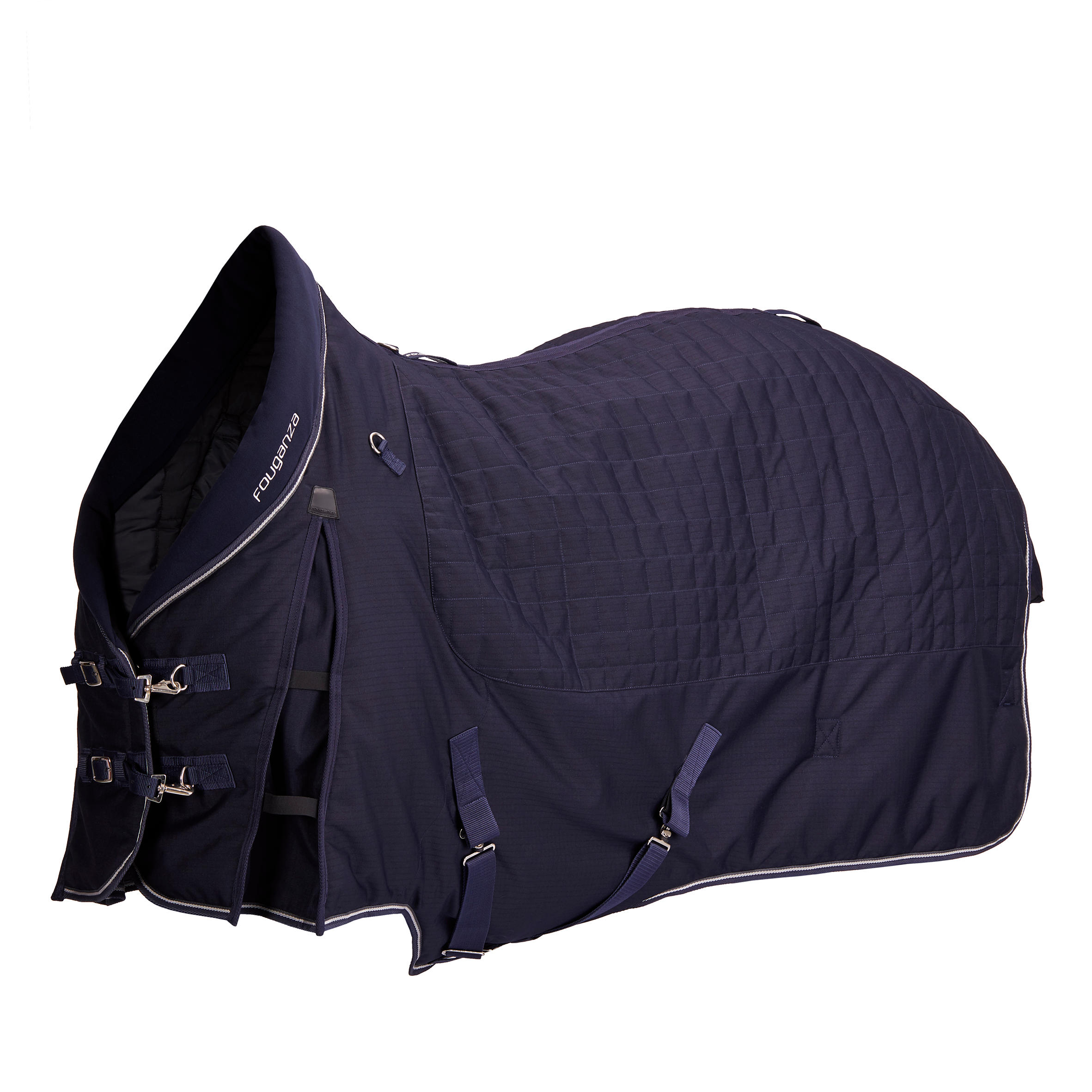 Horse Riding Stable Rug 400 For Horse And Pony - Navy 1/9