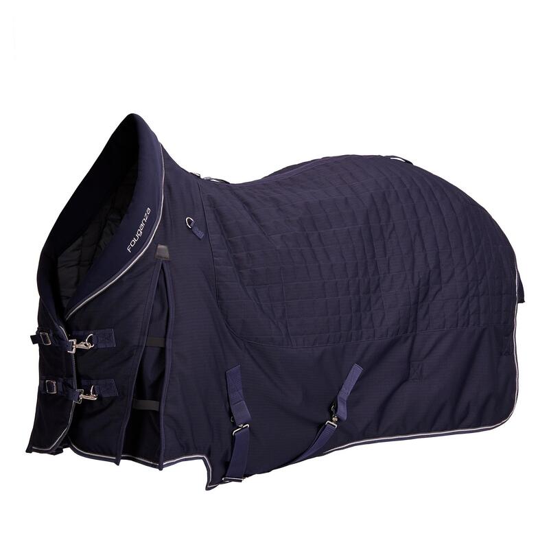 Staldeken voor paard en pony Stable 400 marineblauw