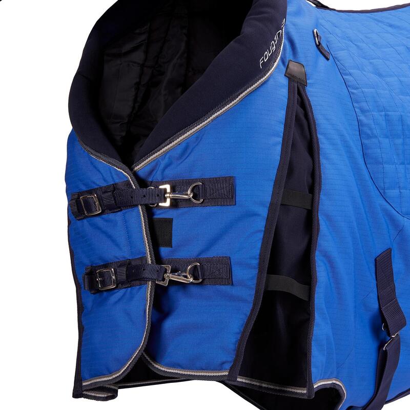 Stájová deka pro koně a poníky Stable 400 g modrá