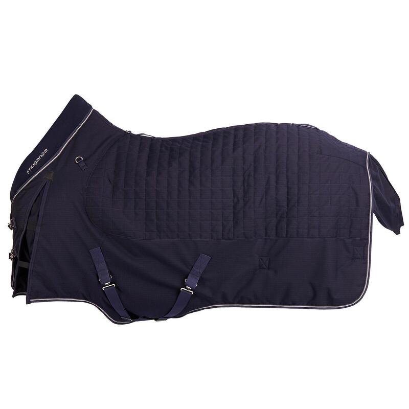 COUVERTURE EQUITATION ECURIE CHEVAL ET PONEY STABLE 400 marine