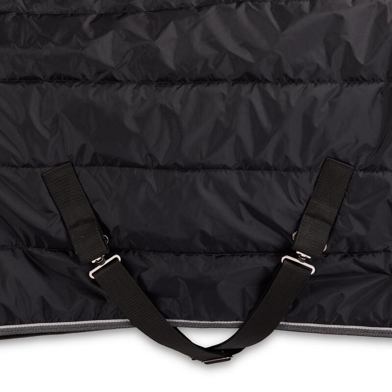 Couverture d'écurie équitation cheval et poney STABLE 200 noir