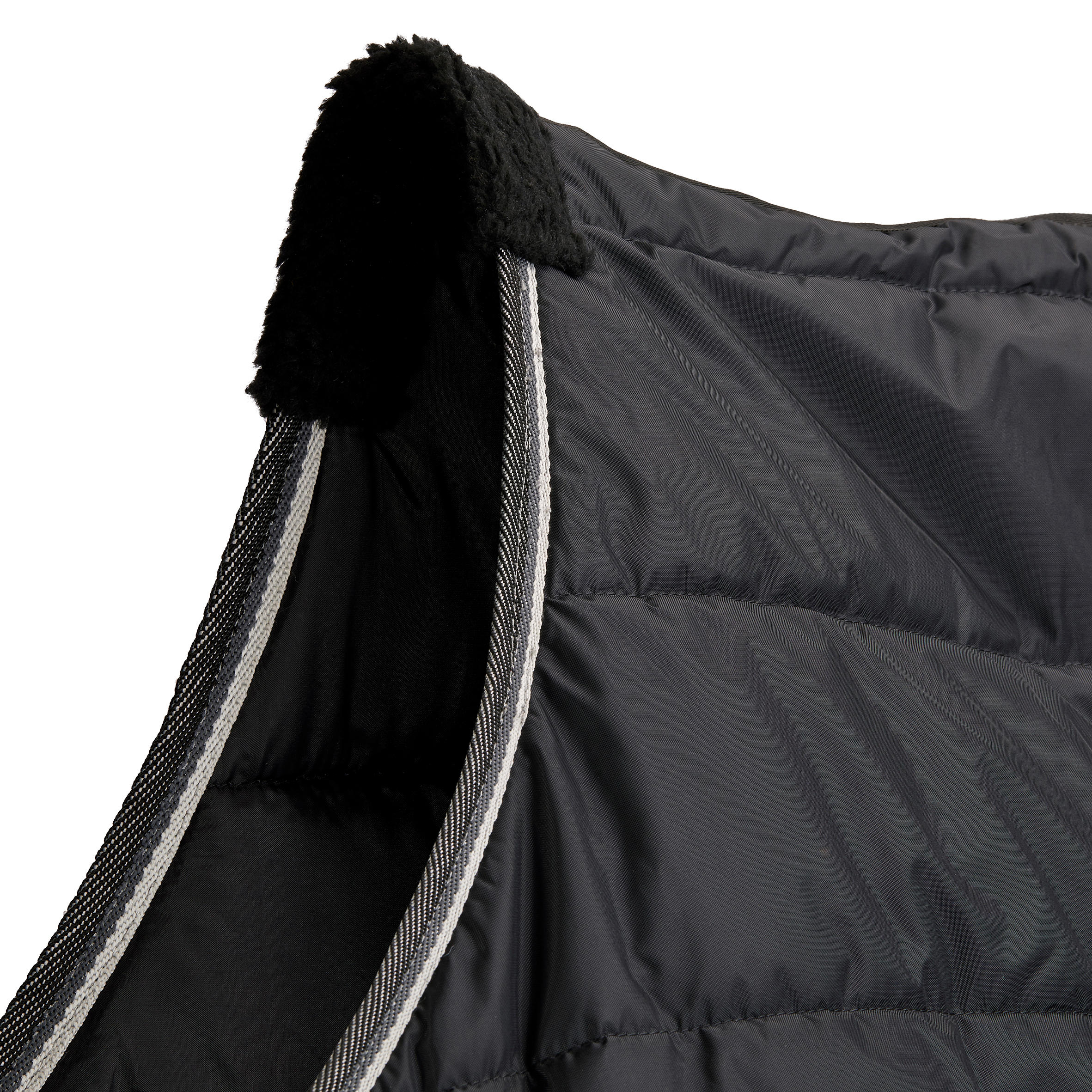 Couverture d'écurie équitation cheval et poney STABLE 200 noir 7/10
