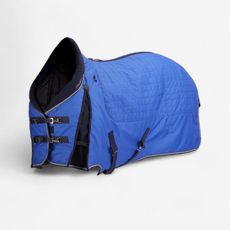 COUVERTURE EQUITATION ECURIE CHEVAL ET PONEY STABLE 400 bleu roi