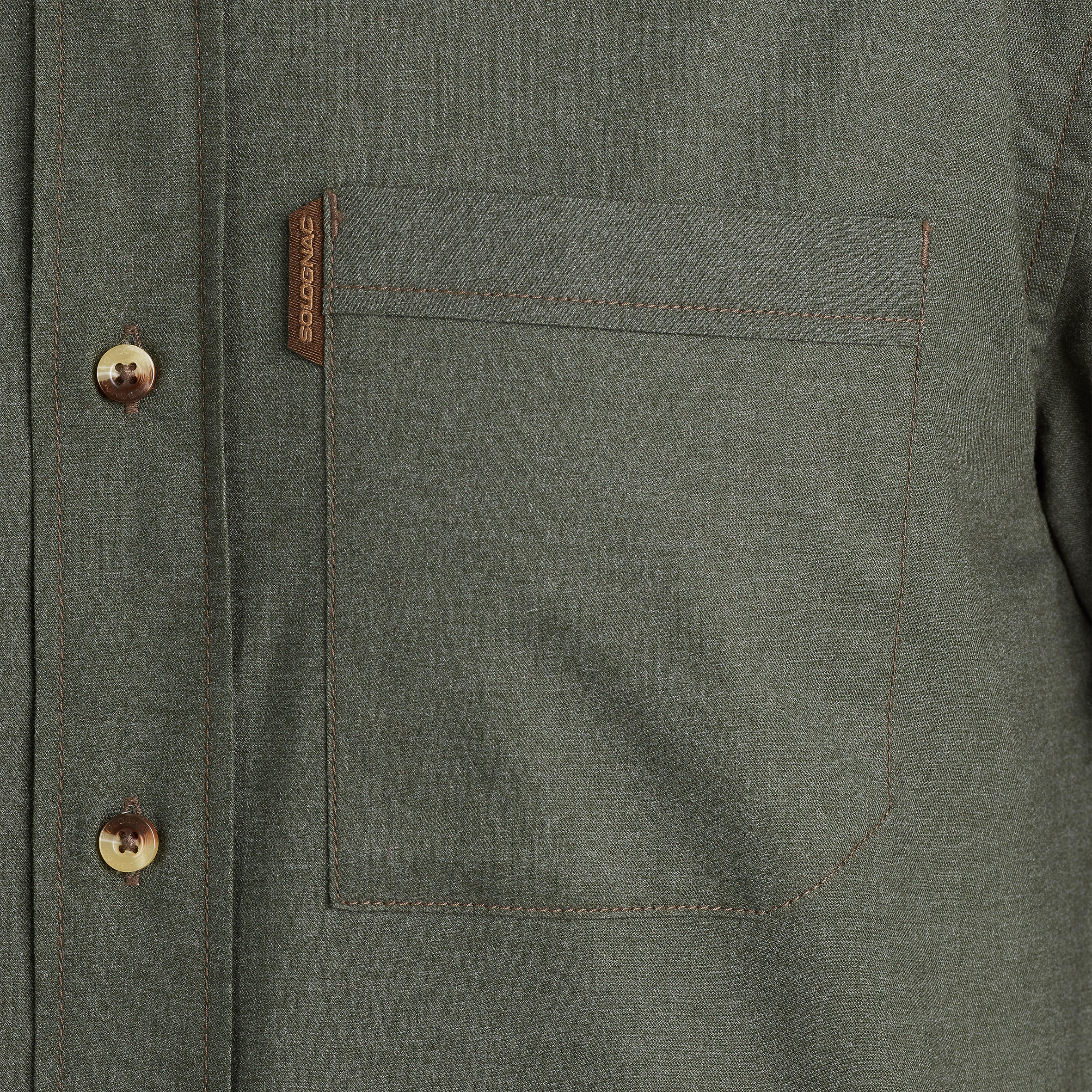 Long Sleeve Hunting Shirt 100 green 8/9