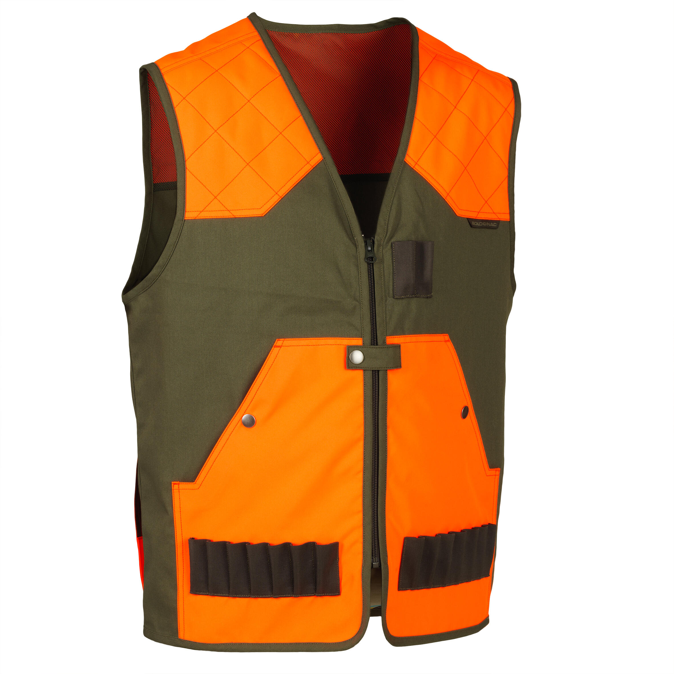 Gilet chasse l ger homme 100 fluo vert Decathlon Tunisie