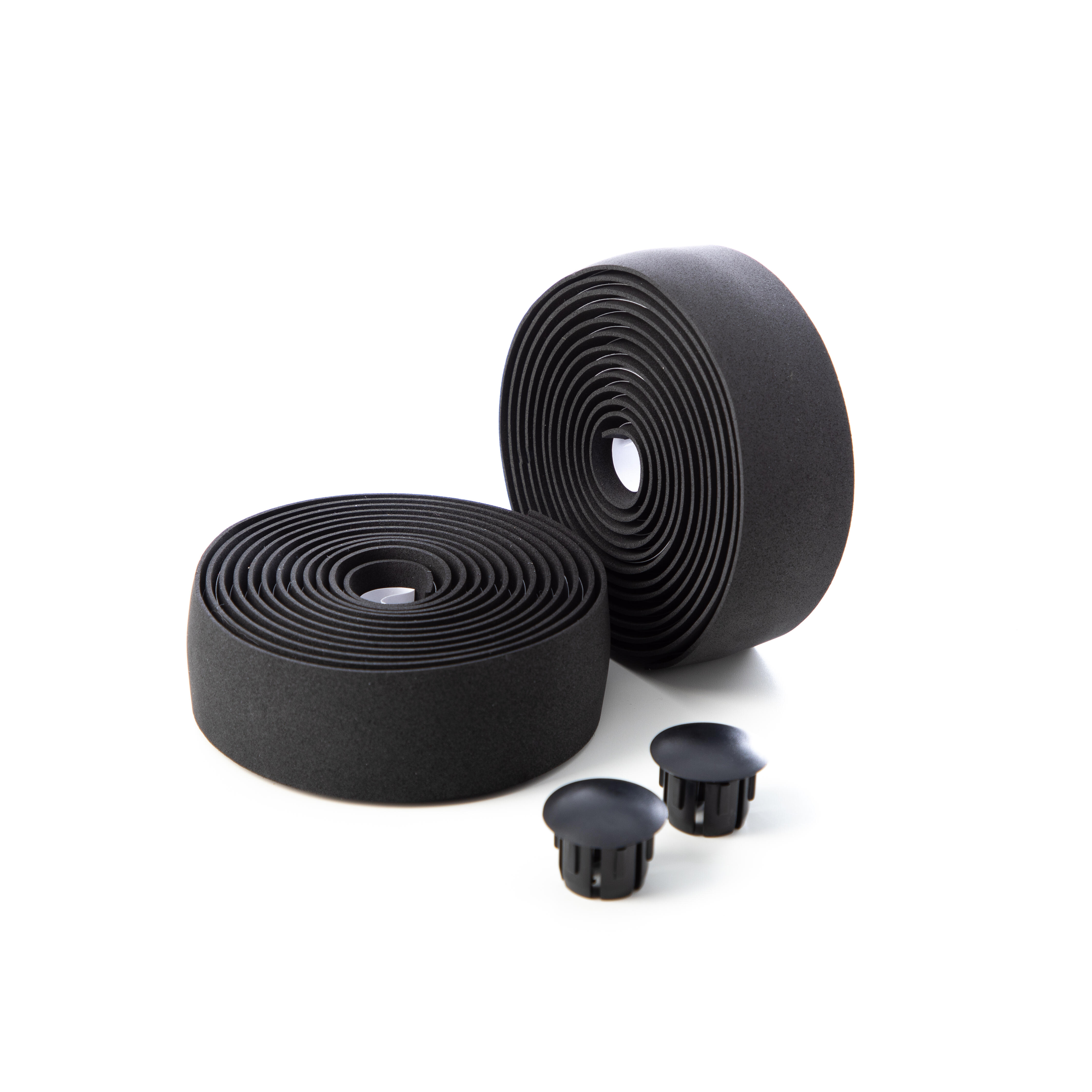 RUBANS GUIDON CONFORT GEL NOIR - BTWIN