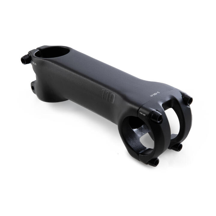HighPerformance Road Bike Stem Satin Black BTWIN Decathlon