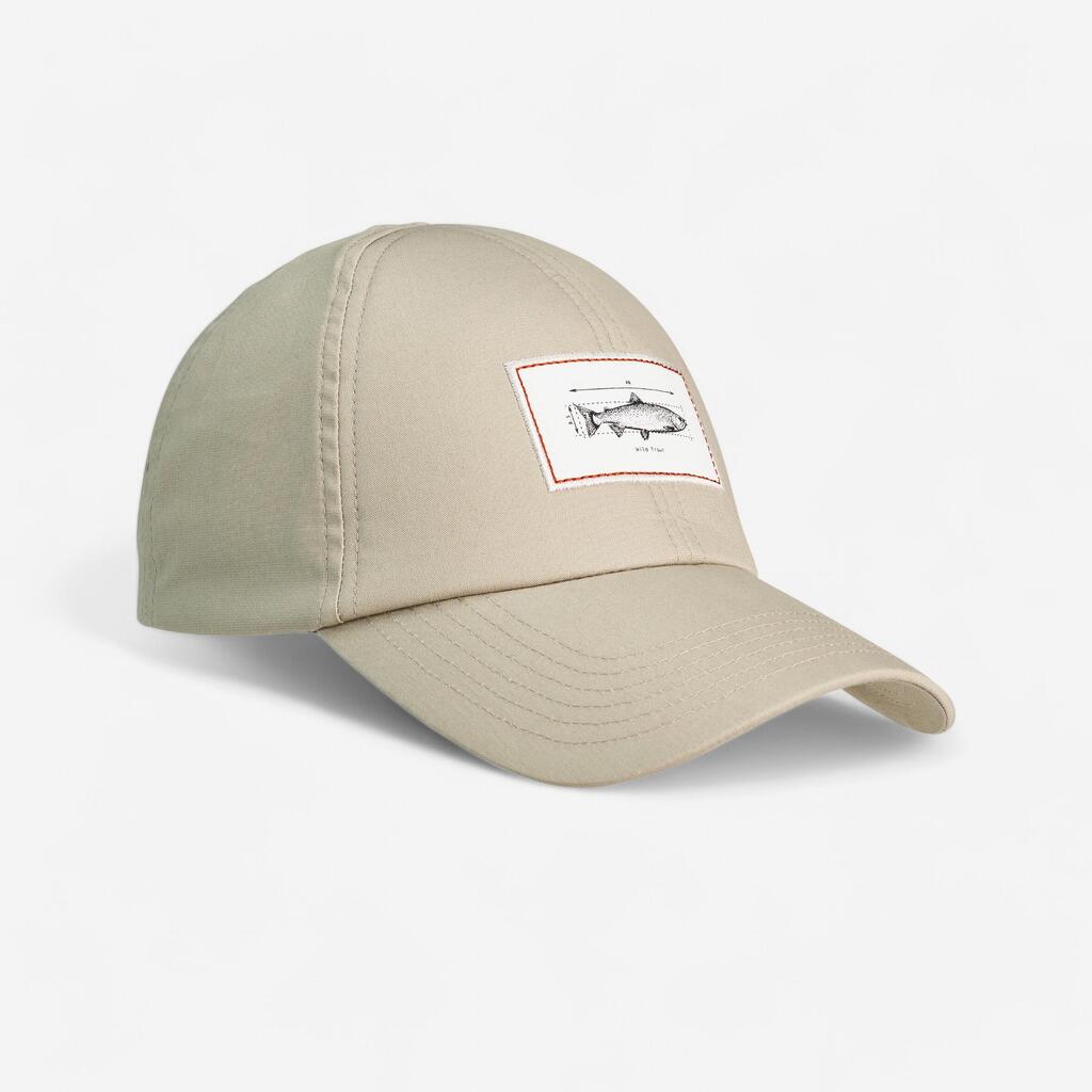 Fishing cap 100 beige