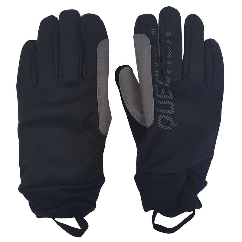 ADULT CROSS COUNTRY CLOTHING Cross-Country Skiing - Warm Gloves - Black INOVIK - Cross-Country Skiing