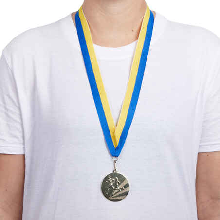 Bėgimo medalis, 50 mm, aukso spalvos