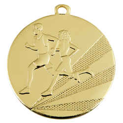 Running Medal 50 mm - Gold