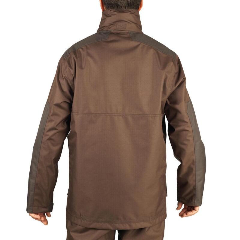 Jagd-Regenjacke 500 braun