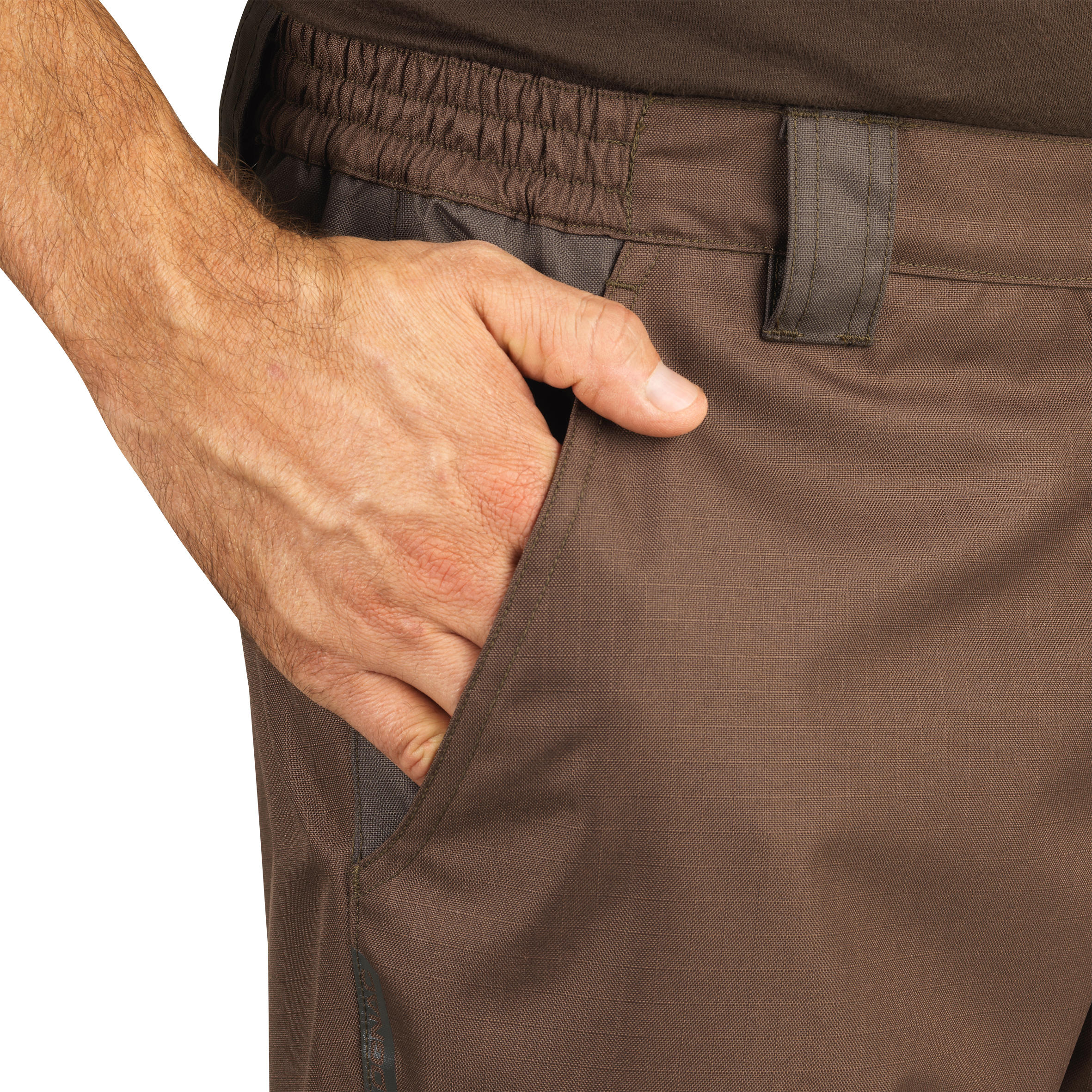 Durable Waterproof Trousers - Brown 2/6