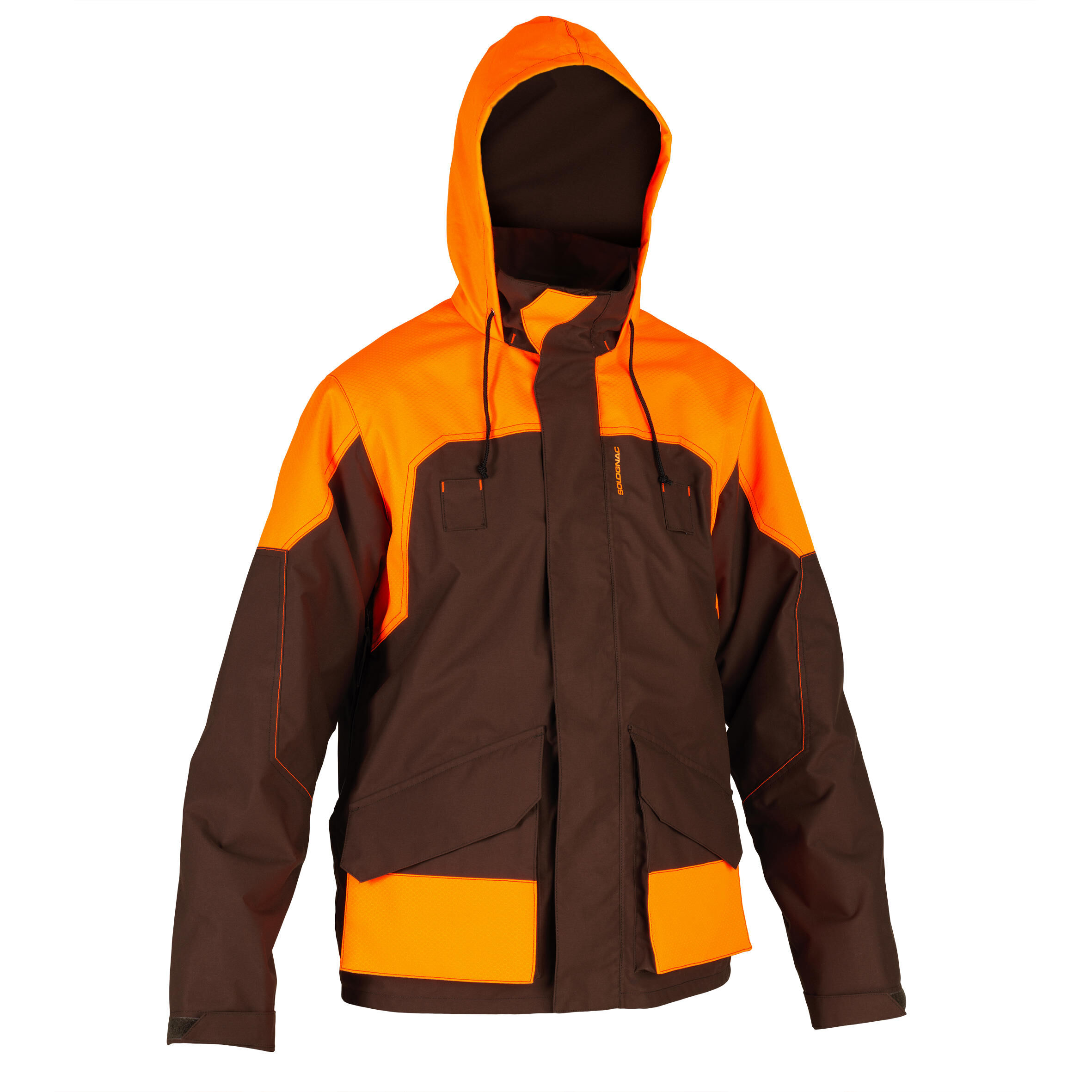 SOLOGNAC Waterproof Jacket - Brown