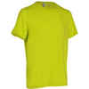 Pánske tričko s krátkymi rukávmi Active regular na fitness zelené