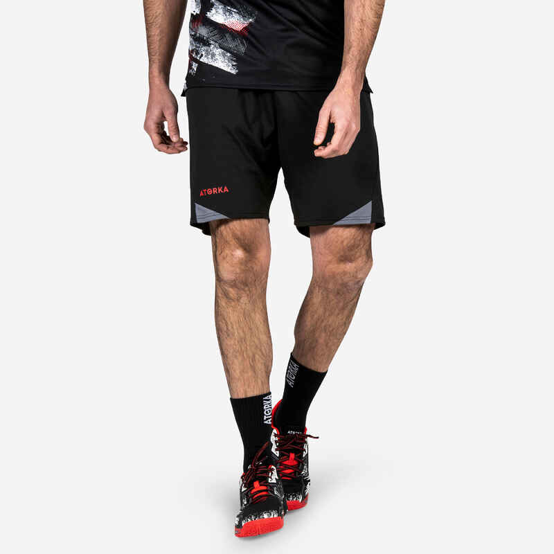 Herren Handball Shorts H500 schwarz