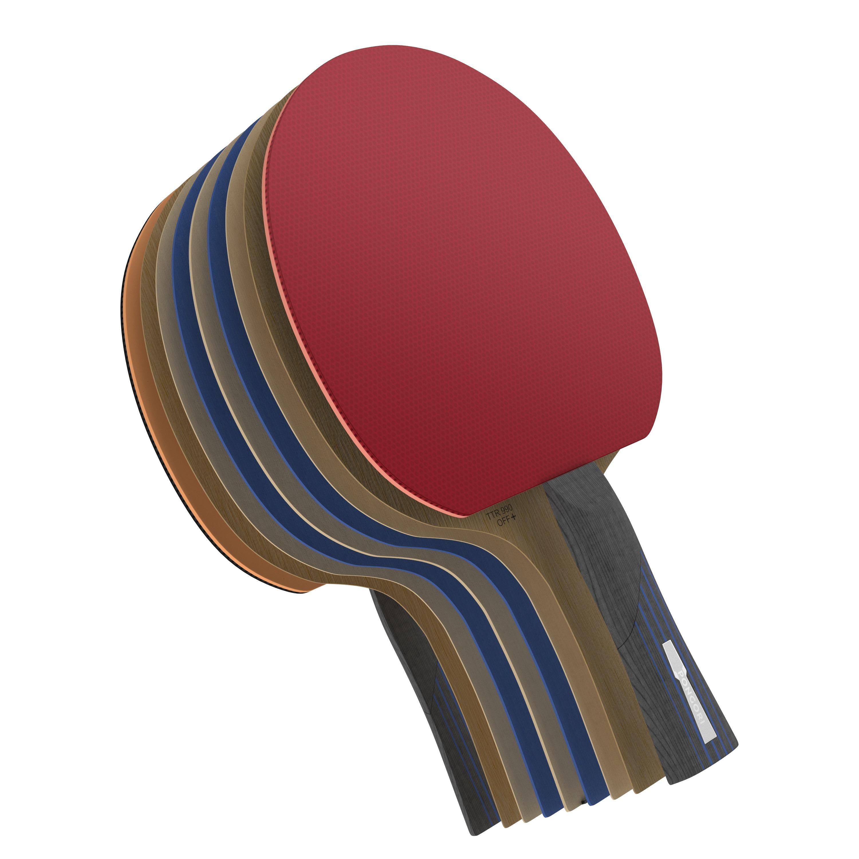 TTR 990 Off+ 6* Club Table Tennis Bat 2/17
