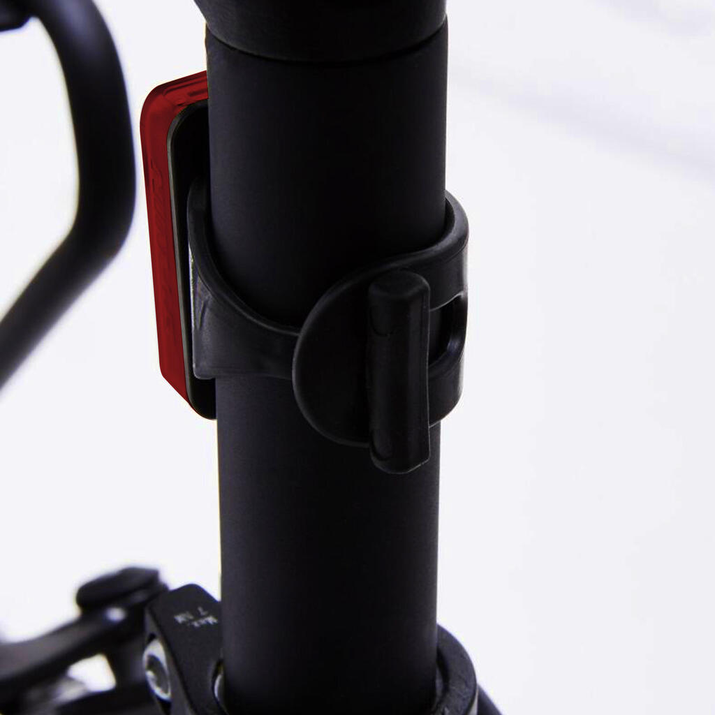 ECLAIRAGE  VELO LED CL 100 ARRIÈRE ROUGE USB.