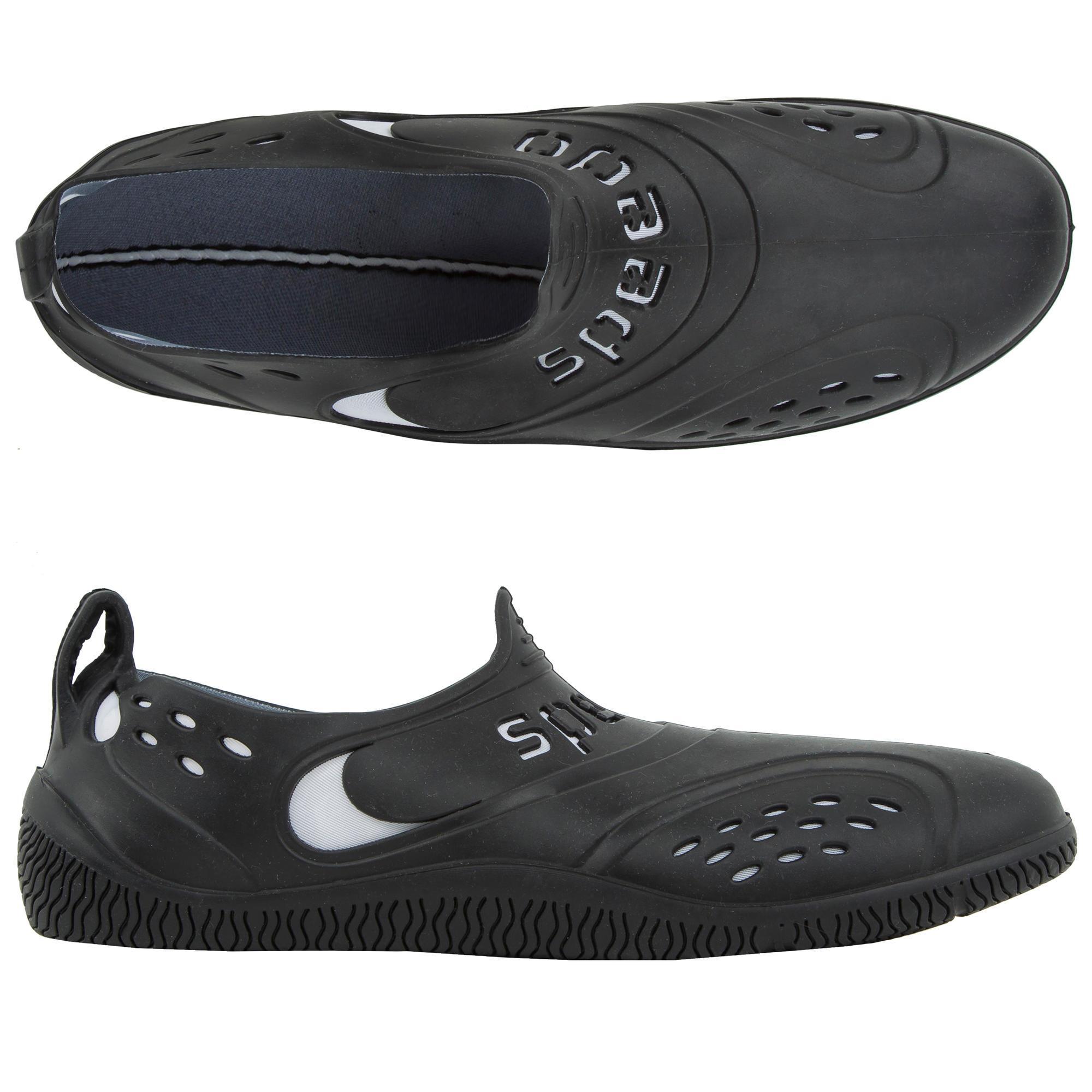 Chaussures Aquatiques Aquabike Aquagym Zanpa noir SPEEDO Decathlon