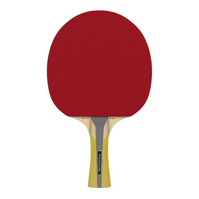 Set of 2 TTR 100 3* All-Round Table Tennis Bats and 3 TTB ...