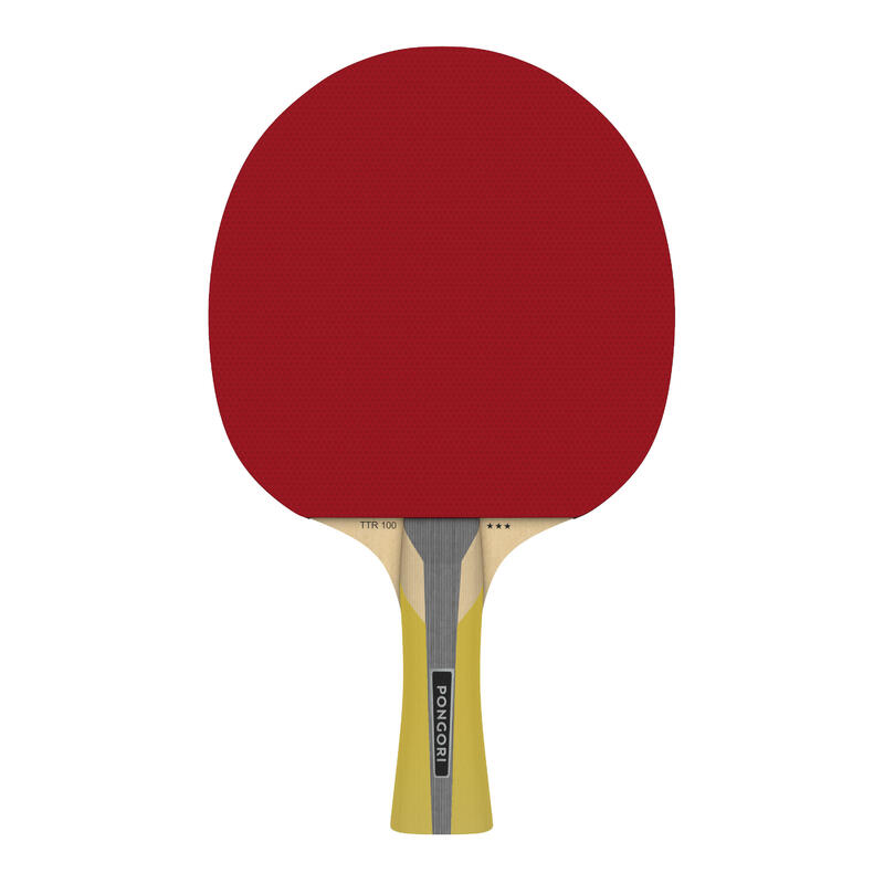 BALLES DE TENNIS DE TABLE TTB 100 1* 40+ x6 ORANGE (fabriquée en