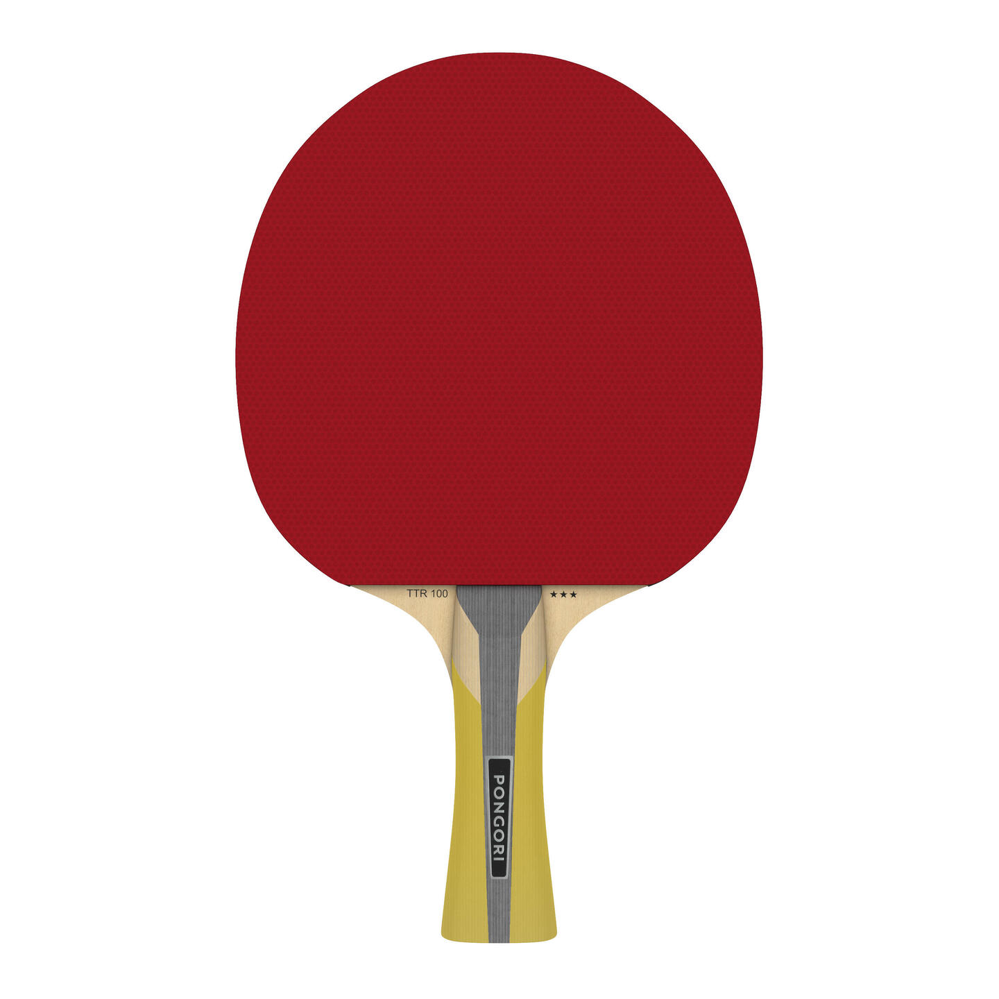 Table Tennis Set Pongori 2 TTR100 3* AllRound Bats & 3 Balls