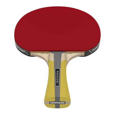 Set of 2 TTR 100 3* All-Round Table Tennis Bats and 3 TTB 100* 40+ Balls Orange