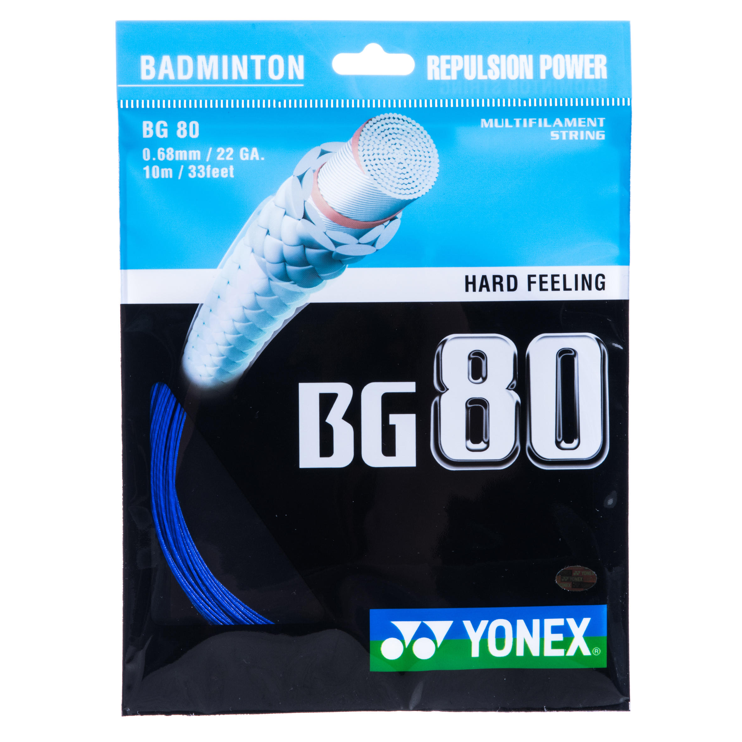 Bg 80 Badminton String Blue Yonex Decathlon