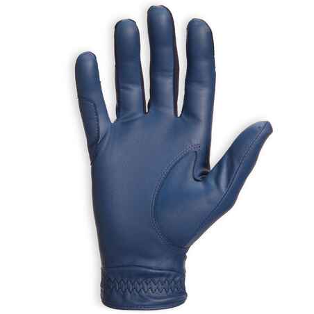 560 Horse Riding Gloves - Navy/Blue