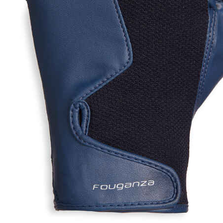 560 Women's Horse Riding Gloves - Navy/Blue