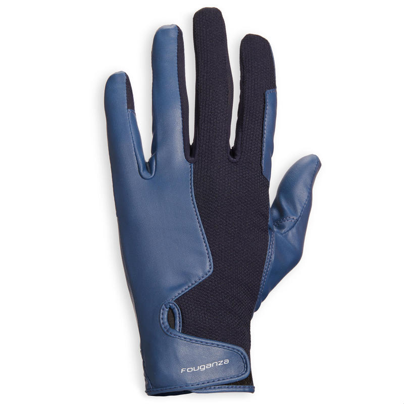 Gants d'équitation Femme - 560 marine/bleu