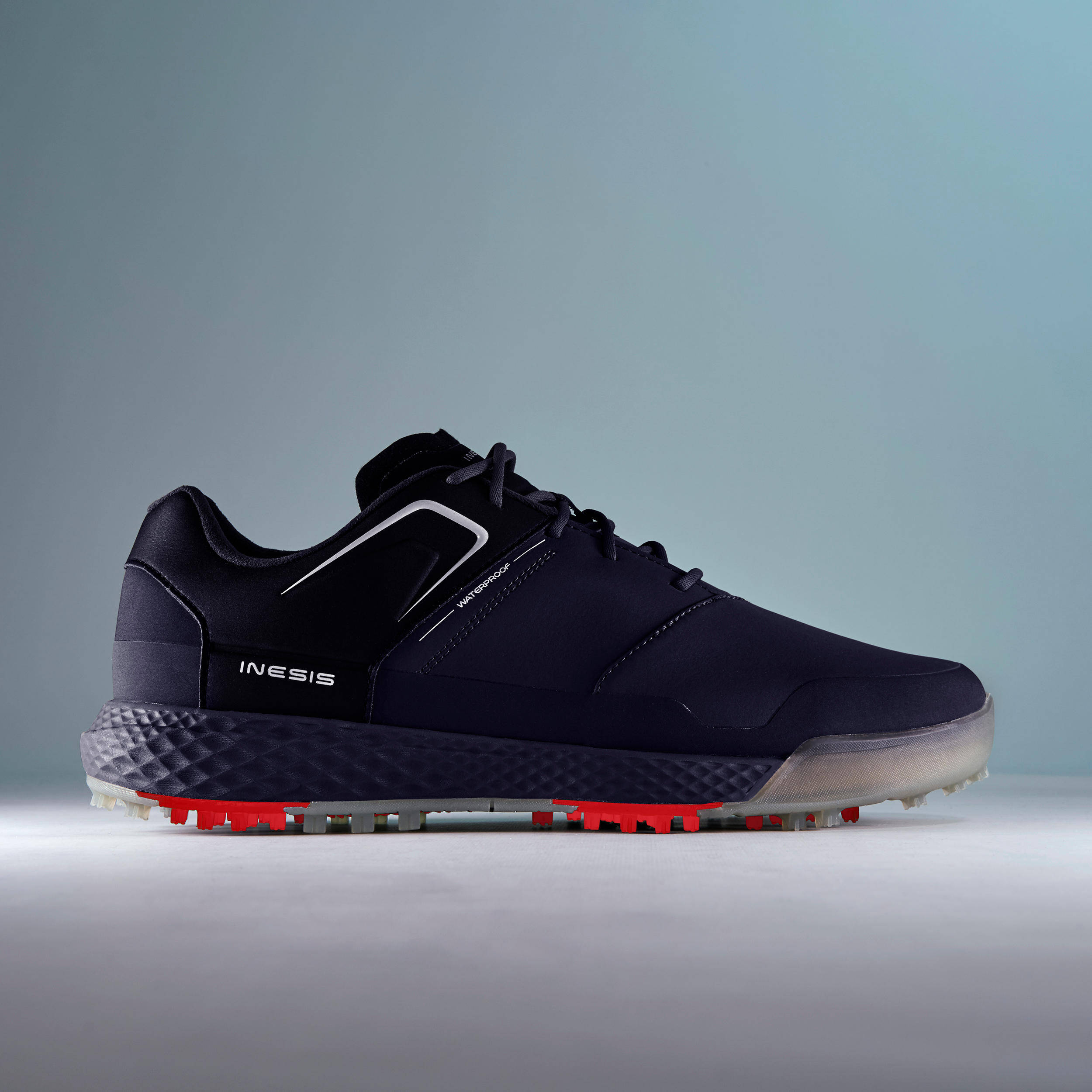 Men Golf Waterproof Shoes Navy Blue -  4