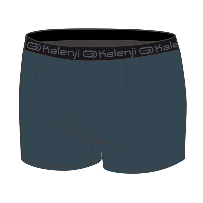 Boxer traspiranti running uomo blu