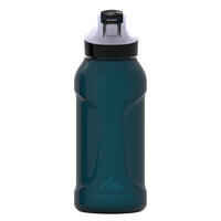 زجاجة مياة 900 بغطاء فوري مع شلمون - 0.5 لتر - أزرق بترولي