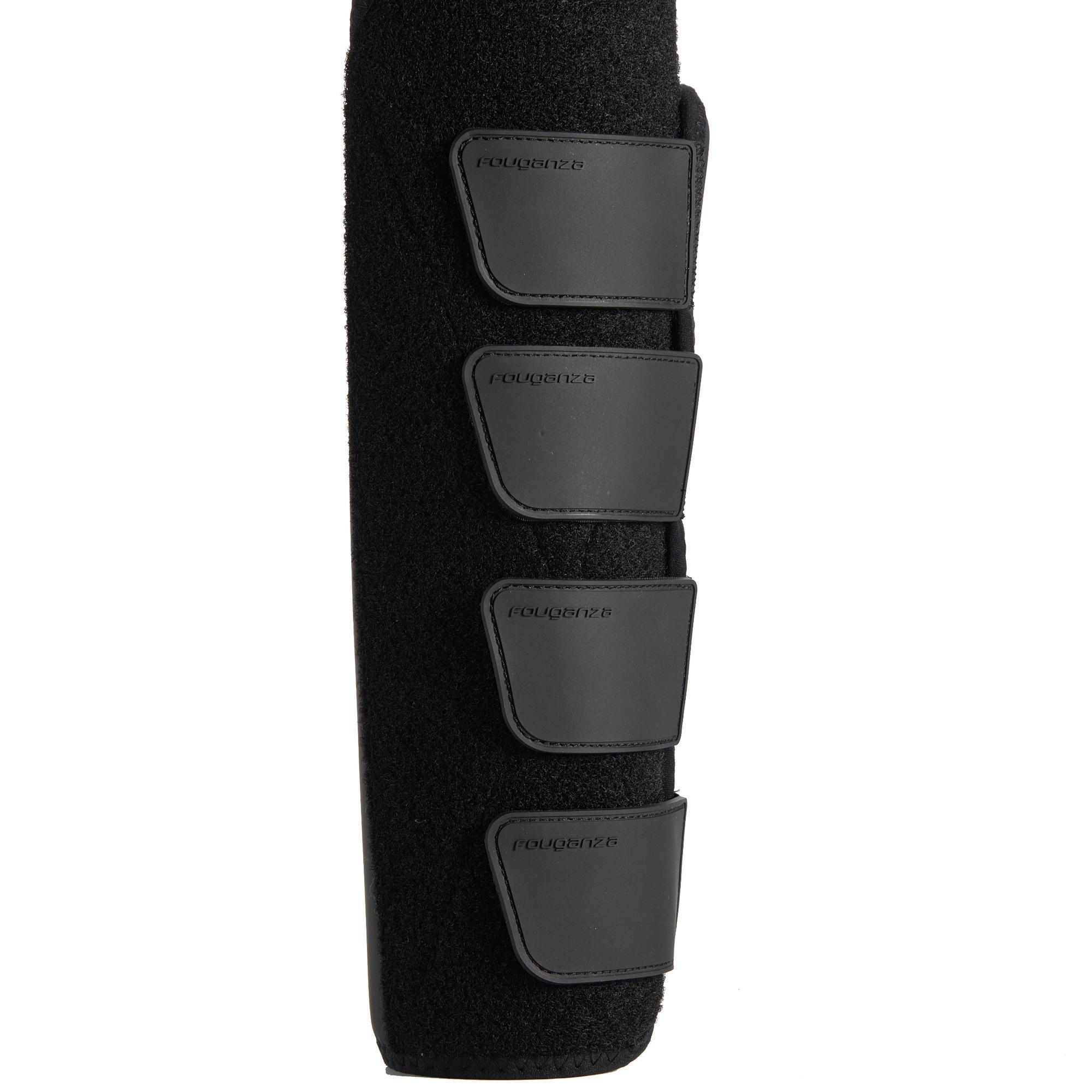 Paracoda da equitazione in NEOPRENE nero