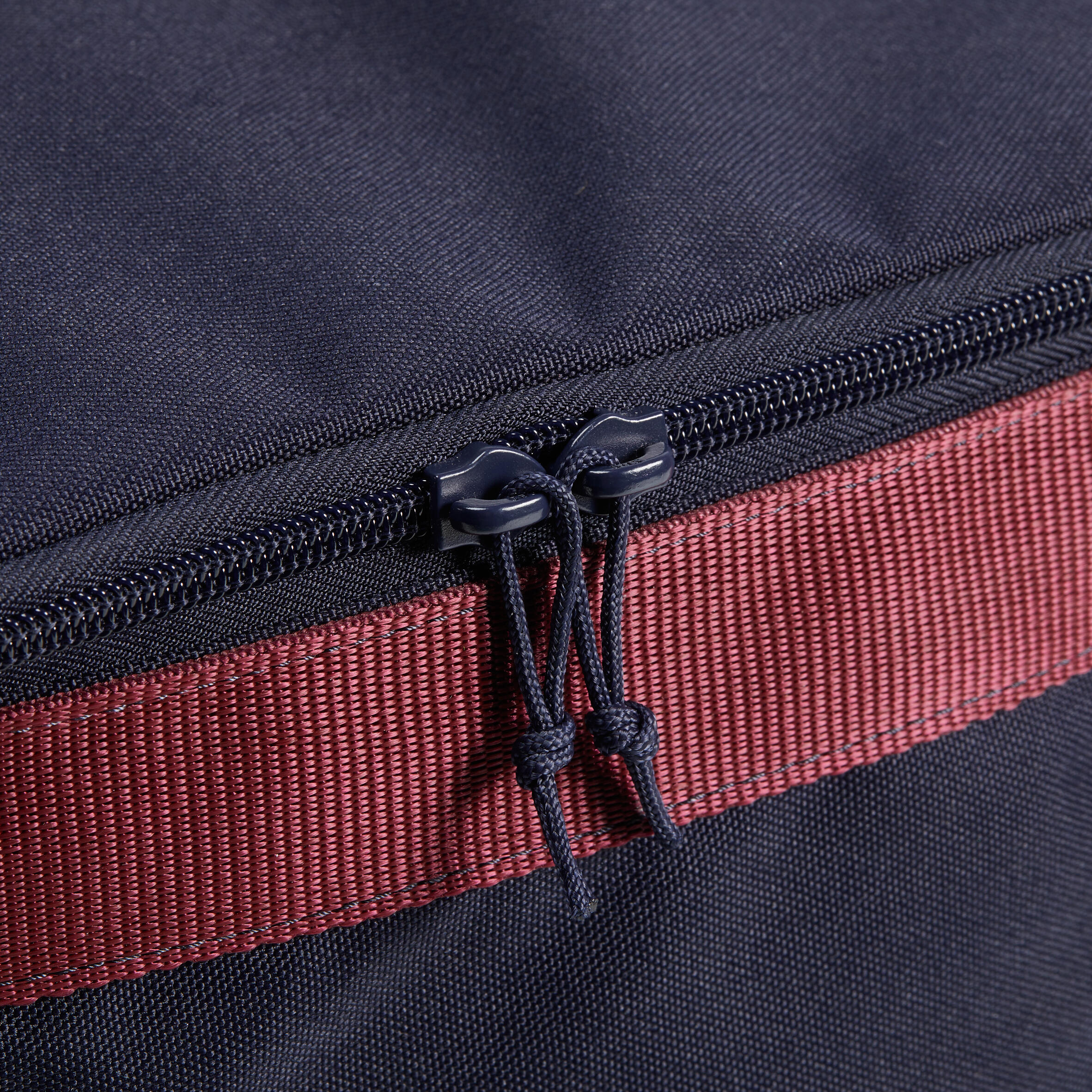 Vanity Horse Riding Grooming Bag - Navy/Burgundy 6/6