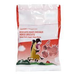 Biscuits équitation cheval et poney fruits rouges - 200GR