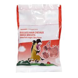 Biscuits équitation cheval et poney FOUGACRUNCH fruits rouges - 200 GR
