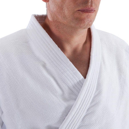 100 Adult Judo Aikido Uniform - White