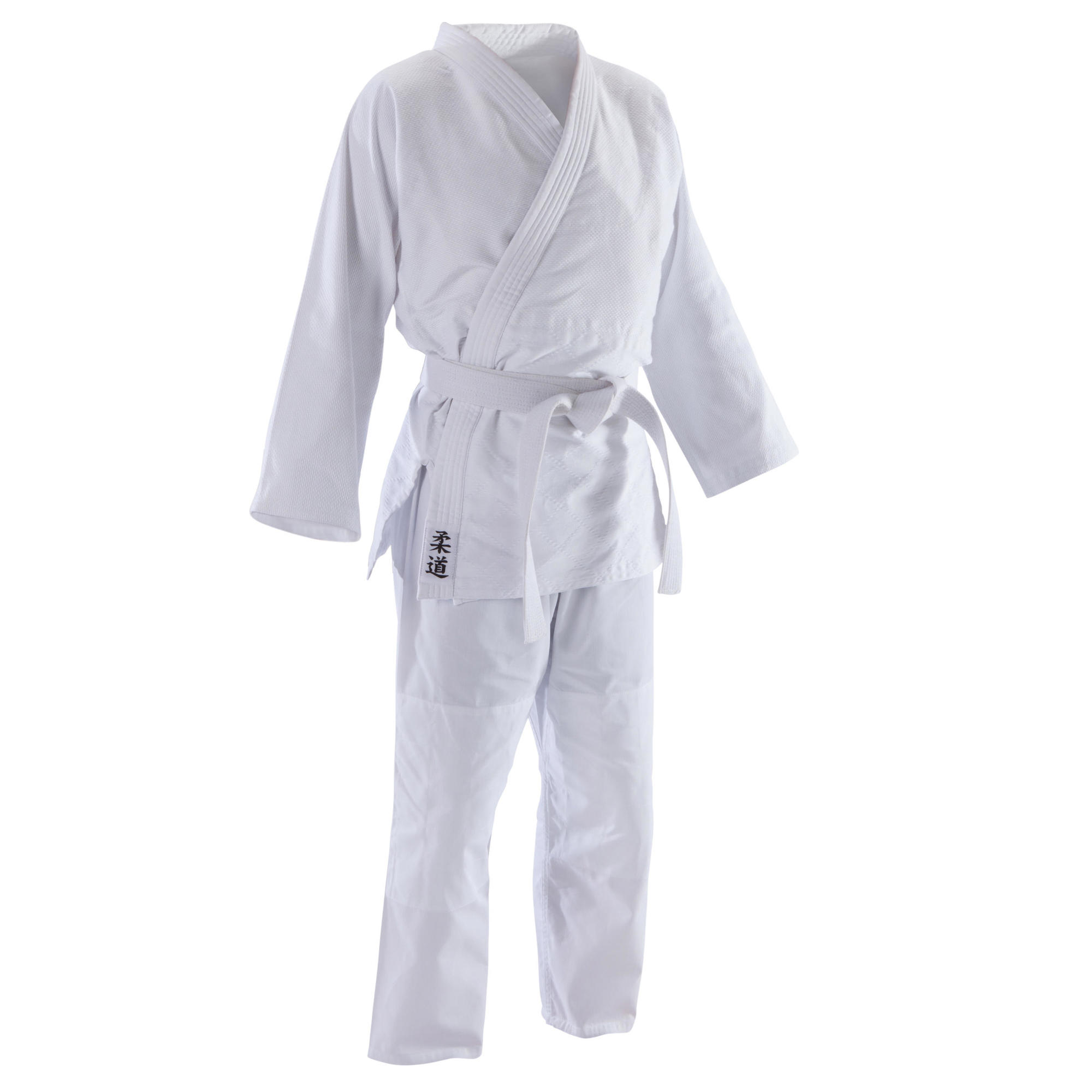 100 Adult Judo Aikido Uniform White Domyos by Decathlon