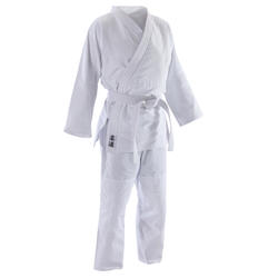 Kimono judo, aikido 100 adulte blanc
