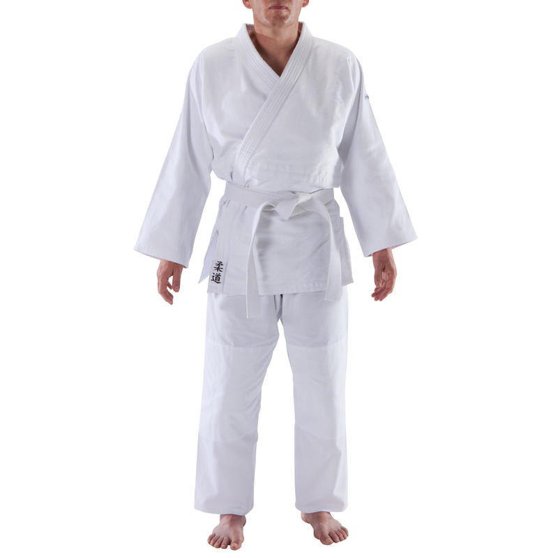 100 Adult Judo Aikido Uniform - White 